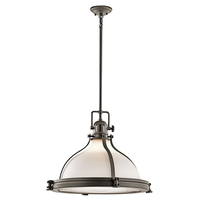 Down Light Pendant 23-3/4" Width Down Light Pendant 23-3/4" Width