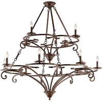Large Foyer Chandelier 49" Width Large Foyer Chandelier 49" Width