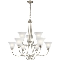 Large Foyer Chandelier 35-1/4" Width Large Foyer Chandelier 35-1/4" Width
