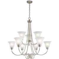 Mid Sized Chandelier 35-1/4" Width Mid Sized Chandelier 35-1/4" Width