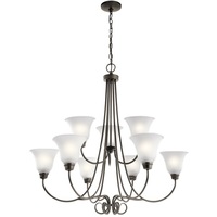 Large Foyer Chandelier 35-1/4" Width Large Foyer Chandelier 35-1/4" Width