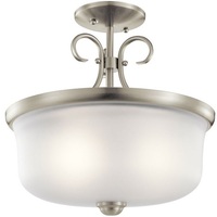 Semi Flush Mount 14" Width Semi Flush Mount 14" Width