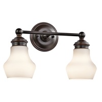 Bathroom Lighting (2 Bulbs) 16" Width Bathroom Lighting (2 Bulbs) 16" Width
