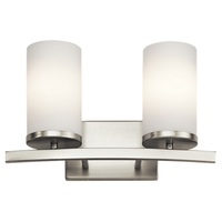Bathroom Lighting (2 Bulbs) 15" Width Bathroom Lighting (2 Bulbs) 15" Width