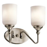 Bathroom Lighting (2 Bulbs) 12" Width Bathroom Lighting (2 Bulbs) 12" Width