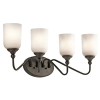 Bathroom Lighting (4 or more bulbs) 28" Width Bathroom Lighting (4 or more bulbs) 28" Width