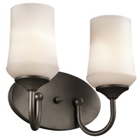 Bathroom Lighting (2 Bulbs) 13" Width Bathroom Lighting (2 Bulbs) 13" Width