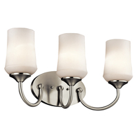 Bathroom Lighting (3 bulbs) 21" Width Bathroom Lighting (3 bulbs) 21" Width