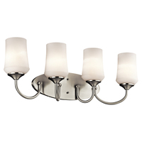 Bathroom Lighting (4 or more bulbs) 29" Width Bathroom Lighting (4 or more bulbs) 29" Width