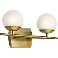 Bathroom Lighting (2 Bulbs) 16-1/2" Width Bathroom Lighting (2 Bulbs) 16-1/2" Width