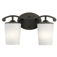 Bathroom Lighting (2 Bulbs) 15" Width Bathroom Lighting (2 Bulbs) 15" Width
