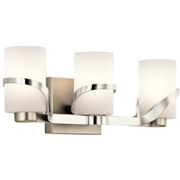 Bathroom Lighting (3 bulbs) 20-3/4" Width Bathroom Lighting (3 bulbs) 20-3/4" Width