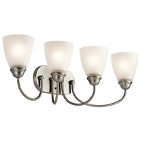Bathroom Lighting (4 or more bulbs) 28" Width Bathroom Lighting (4 or more bulbs) 28" Width