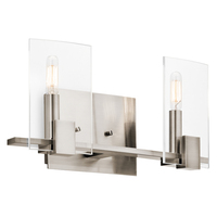 Bathroom Lighting (2 Bulbs) 16" Width Bathroom Lighting (2 Bulbs) 16" Width