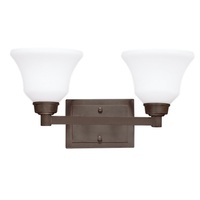 Bathroom Lighting (2 Bulbs) 17-1/2" Width Bathroom Lighting (2 Bulbs) 17-1/2" Width