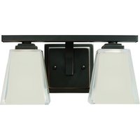 Bathroom Lighting (2 Bulbs) 12-1/2" Width Bathroom Lighting (2 Bulbs) 12-1/2" Width