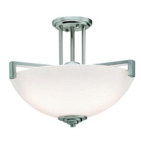 Semi Flush Mount 17-1/4" Width Semi Flush Mount 17-1/4" Width