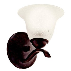 KK10618TZ Dover 1 Bulb Wall Sconce - Tannery Bronze KK10618TZ Dover 1 Bulb Wall Sconce - Tannery Bronze