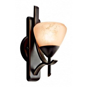 KK10678OZ Olympia 1 Bulb Wall Sconce - Olde Bronze KK10678OZ Olympia 1 Bulb Wall Sconce - Olde Bronze