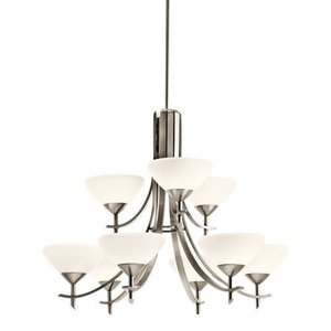 KK10777AP Olympia Large Foyer Chandelier Chandelier - Antique Pewter KK10777AP Olympia Large Foyer Chandelier Chandelier - Antique Pewter