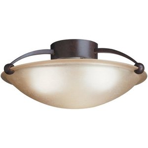 KK10859TZ Senna Semi Flush Mount Ceiling Light - Tannery Bronze KK10859TZ Senna Semi Flush Mount Ceiling Light - Tannery Bronze
