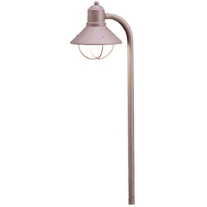 KK15239OB Traditional Marine Lantern Path Lighting Landscape Light - Olde Brick KK15239OB Traditional Marine Lantern Path Lighting Landscape Light - Olde Brick