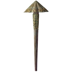 KK15347VGB Ainsley Square Path Lighting Landscape Light - Verdigris with Aged Brass KK15347VGB Ainsley Square Path Lighting Landscape Light - Verdigris with Aged Brass