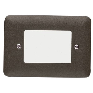 KK15780AZT LED Path Lens Hallway Step Light - Textured Architectural Bronze KK15780AZT LED Path Lens Hallway Step Light - Textured Architectural Bronze