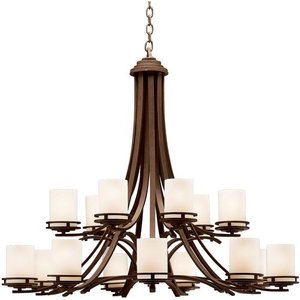 KK1675OZ Hendrik Large Foyer Chandelier Chandelier - Olde Bronze KK1675OZ Hendrik Large Foyer Chandelier Chandelier - Olde Bronze