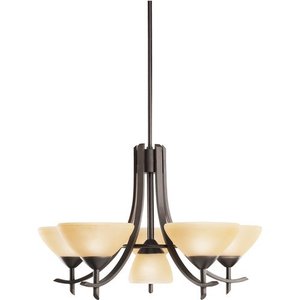 KK1676OZ Olympia Mid Sized Chandelier Chandelier - Olde Bronze / Sunset Marble KK1676OZ Olympia Mid Sized Chandelier Chandelier - Olde Bronze / Sunset Marble