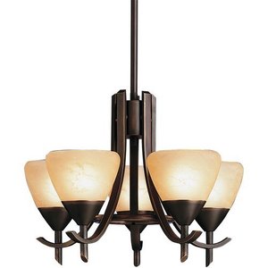 KK1678OZ Olympia Mini Chandelier - Olde Bronze / Sunset Marble KK1678OZ Olympia Mini Chandelier - Olde Bronze / Sunset Marble