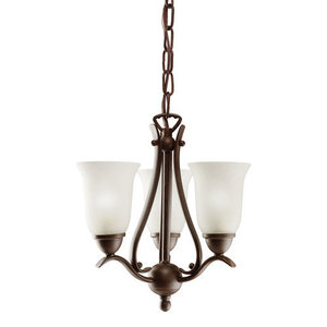 KK1731TZ Dover Mini Chandelier - Tannery Bronze KK1731TZ Dover Mini Chandelier - Tannery Bronze