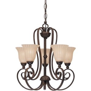 KK1825TZ Willowmore Mini Chandelier - Tannery Bronze KK1825TZ Willowmore Mini Chandelier - Tannery Bronze
