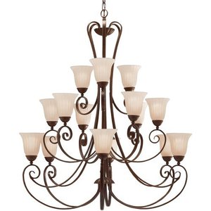 KK1829TZ Willowmore Large Foyer Chandelier Chandelier - Tannery Bronze KK1829TZ Willowmore Large Foyer Chandelier Chandelier - Tannery Bronze