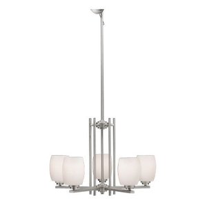 KK1896NI Eileen Mid Sized Chandelier Chandelier - Brushed Nickel KK1896NI Eileen Mid Sized Chandelier Chandelier - Brushed Nickel