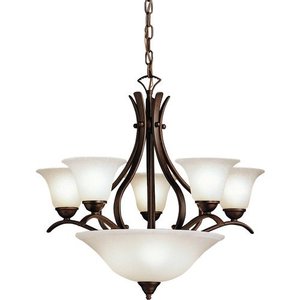 KK2018TZ Dover Mid Sized Chandelier Chandelier - Tannery Bronze KK2018TZ Dover Mid Sized Chandelier Chandelier - Tannery Bronze