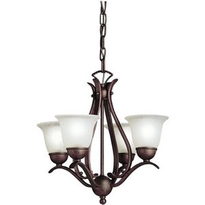 KK2019TZ Dover Mini Chandelier - Tannery Bronze KK2019TZ Dover Mini Chandelier - Tannery Bronze