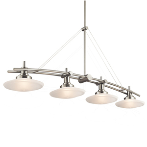 KK2043NI Structures Linear Pendant Pendant Light - Brushed Nickel KK2043NI Structures Linear Pendant Pendant Light - Brushed Nickel