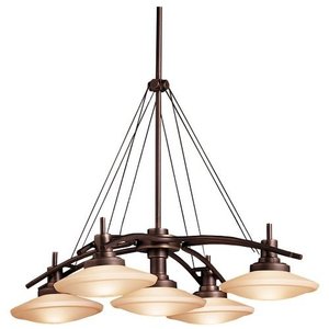 KK2055OZ Structures Mid Sized Chandelier Chandelier - Olde Bronze KK2055OZ Structures Mid Sized Chandelier Chandelier - Olde Bronze