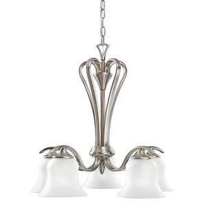 KK2084NI Wedgeport Mini Chandelier - Brushed Nickel KK2084NI Wedgeport Mini Chandelier - Brushed Nickel