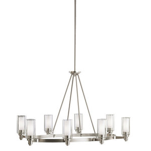 KK2345NI Circolo Mid Sized Chandelier Chandelier - Brushed Nickel KK2345NI Circolo Mid Sized Chandelier Chandelier - Brushed Nickel