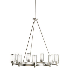 KK2346NI Circolo Mid Sized Chandelier Chandelier - Brushed Nickel KK2346NI Circolo Mid Sized Chandelier Chandelier - Brushed Nickel