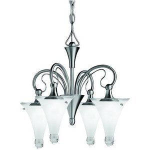 KK2353NI Raindrops Mini Chandelier - Brushed Nickel KK2353NI Raindrops Mini Chandelier - Brushed Nickel