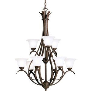 KK2520TZ Dover Large Foyer Chandelier Chandelier - Tannery Bronze KK2520TZ Dover Large Foyer Chandelier Chandelier - Tannery Bronze