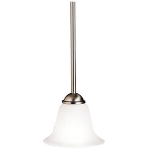 KK2771NI Dover Mini-Pendant Pendant Light - Brushed Nickel KK2771NI Dover Mini-Pendant Pendant Light - Brushed Nickel