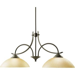 KK2978OZ Olympia Linear Pendant Pendant Light - Olde Bronze / Sunset Marble KK2978OZ Olympia Linear Pendant Pendant Light - Olde Bronze / Sunset Marble