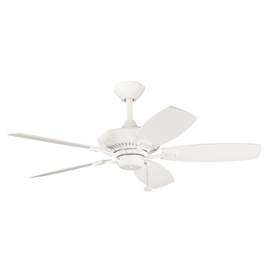KK300107SNW Canfield Medium Fan (42'' to 51'') Ceiling Fan - Satin Natural White KK300107SNW Canfield Medium Fan (42'' to 51'') Ceiling Fan - Satin Natural White