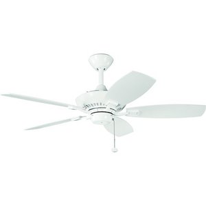KK300107WH Canfield Medium Fan (42'' to 51'') Ceiling Fan - White KK300107WH Canfield Medium Fan (42'' to 51'') Ceiling Fan - White