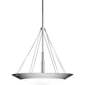 KK3245NI Structures Up Light Pendant Light - Brushed Nickel KK3245NI Structures Up Light Pendant Light - Brushed Nickel