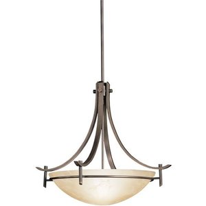 KK3278OZ Olympia Up Light Pendant Light - Olde Bronze / Sunset Marble KK3278OZ Olympia Up Light Pendant Light - Olde Bronze / Sunset Marble